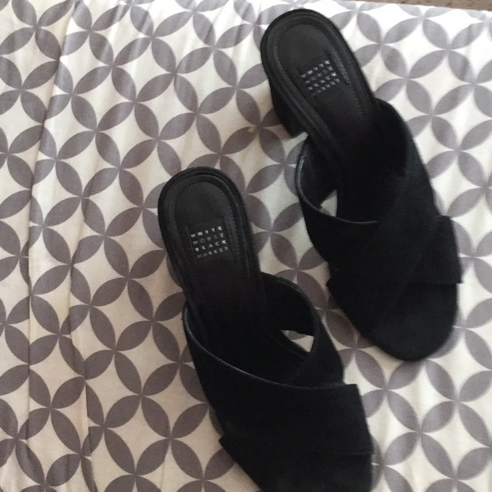 EUC WHBM Suede Sandals